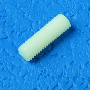 Gewindestift (DIN 551) aus PA - mit Teilschlitz Außengewinde: M10 x 1,5 / Gewindelänge: 40 mm / Einheit: 50 Stück