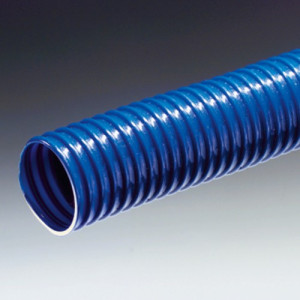 PVC-Spiral-Belüftungsschlauch - ultraleicht Innen-: 110 mm / Außen-: 119,2 mm / Vakuum: 35 mbar / min. Biegeradius: 190 mm / Gewicht: 0,9 kg/m / E