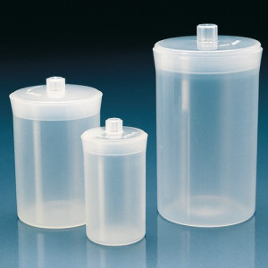 Wägedose aus PP Inhalt: 25 ml / Außen-: 40 mm / Höhe: 30 mm / Einheit: 5 Stück
