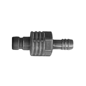 PP-Schnellverschluss-Stecker, NW 6 mm Anschluss: Tülle 11 mm / Ventil: mit / Länge: 71,5 mm / Einheit: 1 Stück