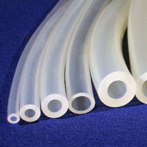 Silikonschlauch für die Medizintechnik - platinvernetzt Innen-: 5 mm / Außen-: 8 mm / Wandstärke: 1,5 mm / Einheit: 5 m