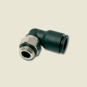 Winkel-Steckverbinder mit Außengewinde Schlauch Außen-: 6 mm / Außengewinde: G 1/4" / D: 10,5 mm / H: 15 mm / L: 16 mm / SW1: 16 mm / Einheit: 5 St