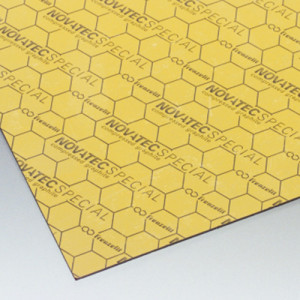 Aramid/Graphit-Hochtemperatur-Dichtplatte Stärke: 3 mm / Toleranz: ±0,2 mm / Abmessung: 375 x 750 mm / Einheit: 1 Stück