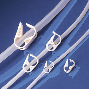 Schlauchklemme aus POM Schlauch Außen-: 3 - 10 mm / Länge: 40 mm / Einheit: 12 Stück