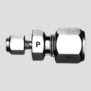 Gerade-Säulenendverschraubung mit Außengewinde aus Edelstahl - geringes Totvolumen, ohne Fritte Rohr Außen- (A): 1/8" Zoll / Rohr Außen- (B): 1/16