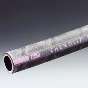 EPDM-Antista-Chemie-Druckschlauch Innen-: 25 mm / Außen-: 37 mm / max. Betr.-Druck: 16 bar / min. Biegeradius: 150 mm / Einheit: 5 m