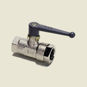 Kugelhahn aus Messing - Innengewinde Innengewinde: G 1 1/2" / NW: 40 mm / L: 111 mm / L1: 190 mm / H: 104 mm / SW: 55 mm / SW1: 55 mm / Einheit: 1 S