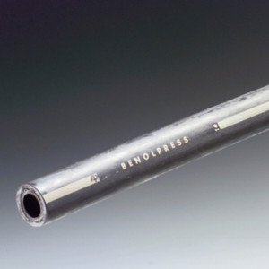 NBR-Doppelmantel-Industrieschlauch - metrisch Innen-: 80 mm / Außen-: 92 mm / max. Betr.-Druck: 7 bar / Einheit: 1 m