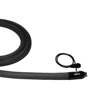 PTFE-Analysen-Messleitung mit selbstbegrenzendem Heizband Innen-: 4 mm / Außen-: 6 mm / max. Temp.: 100 &deg;C / Länge: 2 m / Einheit: 1 Stück