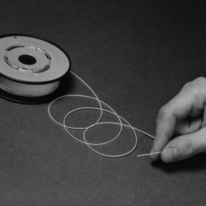 Kabel aus Edelstahl - FEP-beschichtet Außen-: 2,4 mm / Einheit: 5 m