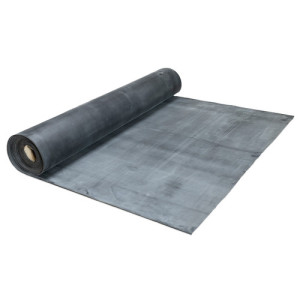 Butyl-IIR-Platte - Shore 60° Stärke: 1,5 mm / Abmessung: 1400 x 1400 mm / Einheit: 1 Stück