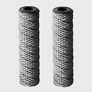 Garnwickelfilter-Element Länge: 248 mm / Feinheit: 100 &micro;m / max. FL bei 1 °E: 2.000 l/h / max. FL bei 3,7 °E: 2.000 l/h / max. FL bei 9,5 °E: