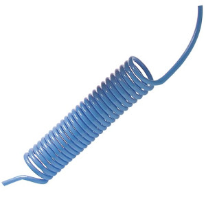 PUR-Spiralschlauch - außentoleriert Innen-: 4 mm / Außen-: 6 mm / Spiral- innen: 30 mm / Arbeitslänge: 6 m / Einheit: 1 Stück