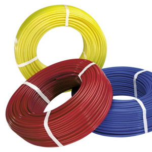 PUR-Chemieschlauch - kalibriert Innen-: 6,5 mm / Außen-: 10 mm / min. Biegeradius: 30 mm / Farbe: blau / Einheit: 15 m