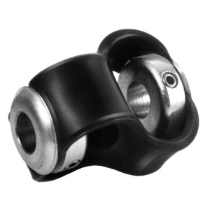 Wellenkupplung aus Polyester - hochelastisch Werkstoff: Stahl / D: 48 mm / Länge: 48 mm / Naben  (ND): 25 mm / Naben-Länge (NL): 12,7 mm / Winkelve