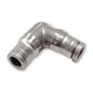 Winkel-Steckverbinder aus Edelstahl Rohr Außen-: 3/8" Zoll / D: 17 mm / L: 39 mm / Einheit: 1 Stück