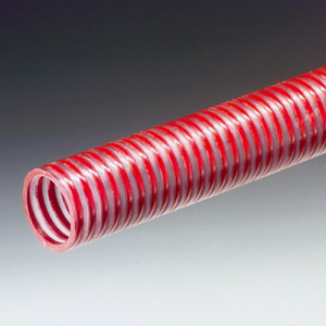 PVC-Wellschlauch für Wein und Lebensmittel Innen-: 45 mm / Außen-: 54,8 mm / max. Betr.-Druck: 7 bar / min. Biegeradius: 310 mm / Einheit: 10 m