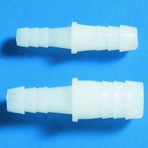 Gerade-Reduzier-Schlauchtülle aus HDPE Schlauch Innen- (A): 13 mm / Schlauch Innen- (A): 1/2" Zoll / NW (A): 9 mm / Schlauch Innen- (B): 10 mm /
