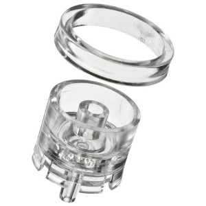 Filterhalter aus PC -Filter: 13 mm / Filterfläche: 0,8 cm&sup2; / Anschluss: Einlass: männl. Luer; Auslass: weibl. Luer-Lock / Einheit: 1 Stück