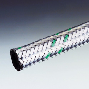 NBR-Niederdruckschlauch - metallisch Innen-: 5,6 mm / Außen-: 10,5 mm / max. Betr.-Druck: 20 bar / min. Biegeradius: 30 mm / Einheit: 10 m