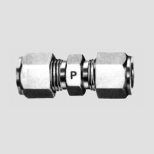Gerade-Rohrverschraubung aus Messing oder Edelstahl Rohr Außen- (A): 1/8" Zoll / Rohr Außen- (B): 1/16" Zoll / Werkstoff: Messing / L: 32,2 mm / E