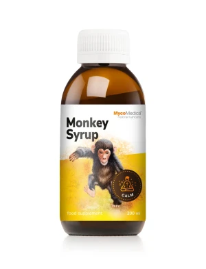 MycoMedica MycoBaby Małpi Syrop Dla Dzieci 200ml, Monkey Syrup For Kids