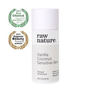 Raw Nature Naturalny Dezodorant Wanilia Do Skóry Wrażliwej