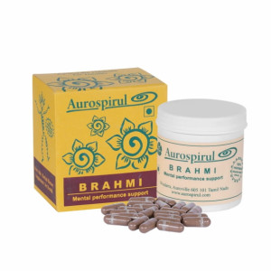 Aurospirul Organiczne Brahmi 100% Natury Adaptogen – 100 kapsułek 35g