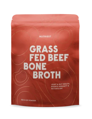 Nutriest Bulion Kostny Wołowy Z Bydła Karmionego Trawą 250g, Grass Fed