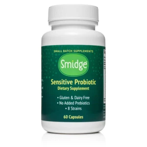Smidge Sensitive Probiotic – Probiotyk Dla Wrażliwych 60 kapsułek, 8 Szczepów, 5 mld CFU