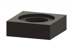 KESSEL Isolierk&ouml;rper 360 x 360 x 120 mm