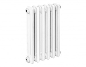 HG-TEC DIN-Gussradiator Berlin RAL 9010 34 Glieder BH 580 NA 500 BL 2040 BT 110