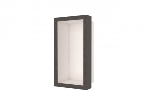 ESS Wandnische W-BOX Niche Creme Rahmen: Oak - Wenge, 150x300x100