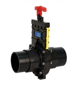 HOMA PVC-Zulaufschieber DN100 (110mm)