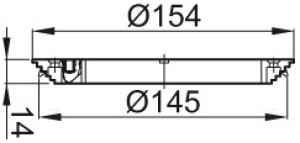 ACO Klemmring f&uuml;r Aufsatzst&uuml;cke 5141.96.22