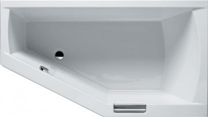 RIHO Raumsparwanne Geta Griffe m Wasserbef&uuml;llung 170x90cm li we
