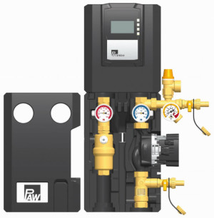 PAW SolarBloC midi Basic 2-Strang, Flow Meter Reglr SC3.6 GF UPM3 Solar 15-145