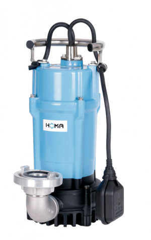 HOMA Baupumpe mit R&uuml;hrkopf mit Schwimmer HBPR508 WA