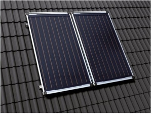 Junkers Bosch Systempaket Solar 4000 TF SO411, SO4000TFV, Flachdach