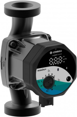 Lowara H-Pumpe ecocirc L+ 32-8/180 L:180 G2" PN10 max. H:8m 60W