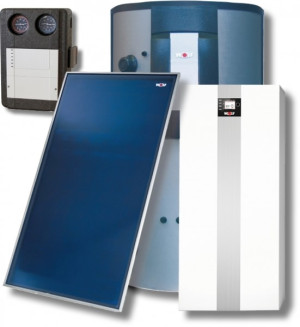Wolf Sonnenpaket &Ouml;lbrennwert TOB-18 6x Kollektor F3-1, 1 MK, BSP-1000
