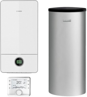 Junkers Bosch Systempaket Condens 7000iW GC710, GC7000iW14, wei&szlig;, E, 120 l