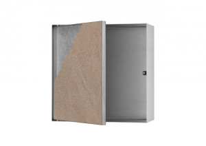 ESS Wandnische T-BOX Stainless Steel 300x300x100