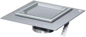 ACO Reinigungsverschluss FINOR CR 1 tlg. Edelstahl, K 3 DN 125