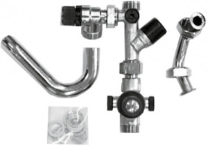 Wolf Trinkwasser Anschluss Set m Druckminderer 1/2"