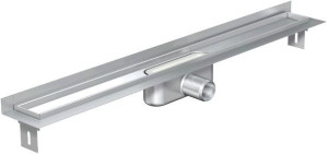 ACO Duschrinne ShowerDrain C 92mm hoch, Aufkantung hinten 800mm