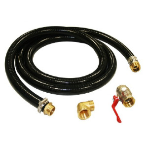 ewuaqua iWater Tauchpumpen-Anschluss-Set 1" 3 m Anschl.-Set 1" f&uuml;r Tauchdruck...