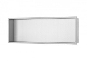 ESS Wandnische BOX 10 Edelstahl Rahmen Edelstahl geb&uuml;rstet, 900x300x100