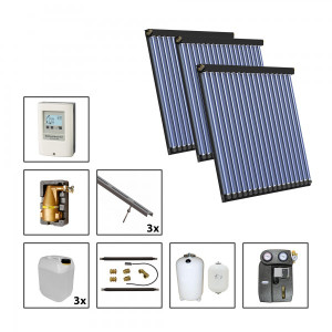 Solarbayer CPC NERO Solarpaket 3 - S Fl&auml;che m2: Brutto 9,78 / Apertur 8,49
