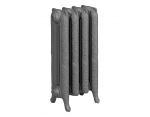 HG-TEC Gussradiator Kopenhagen RAL 7022 24 Gl. BH 660 NA 500 BL 1824 BT 180